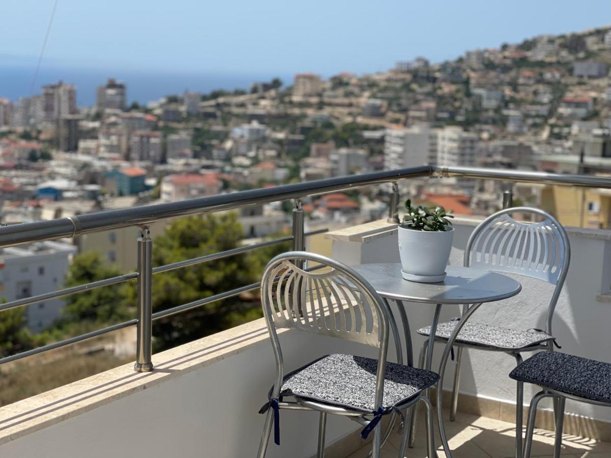Villa Marsal Sarande Bagian luar foto