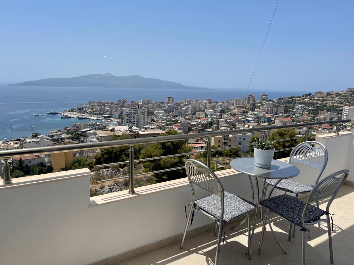 Villa Marsal Sarande Bagian luar foto