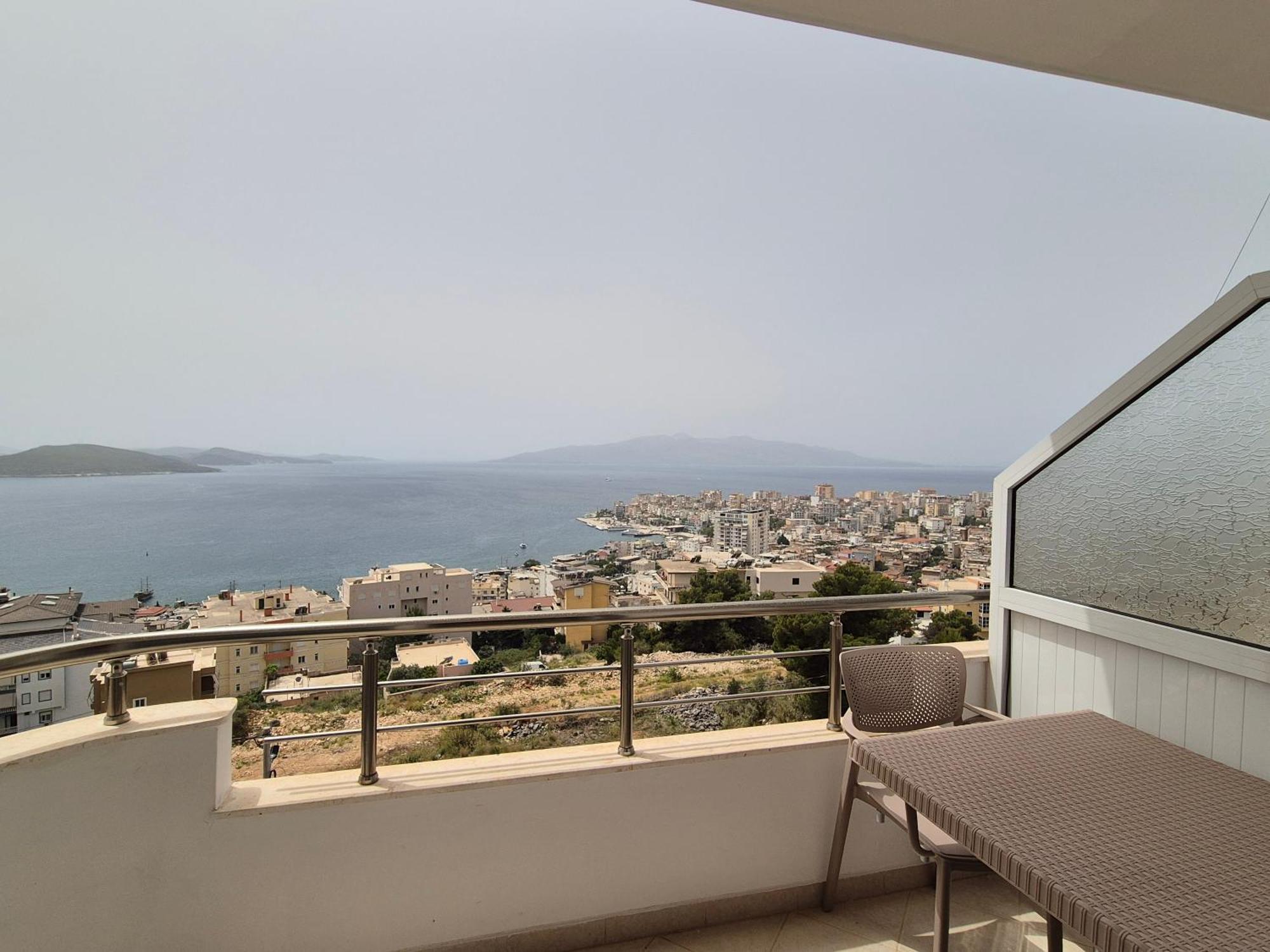 Villa Marsal Sarande Bagian luar foto