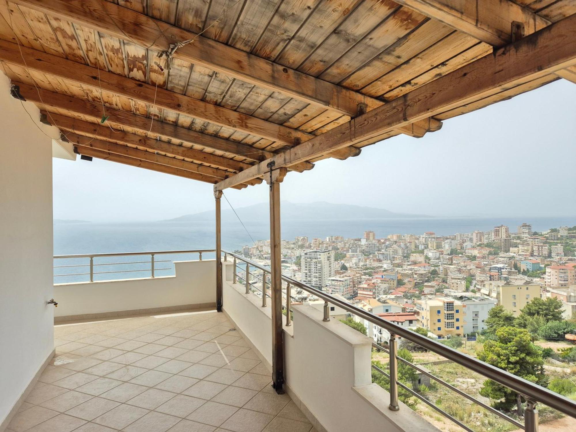 Villa Marsal Sarande Bagian luar foto