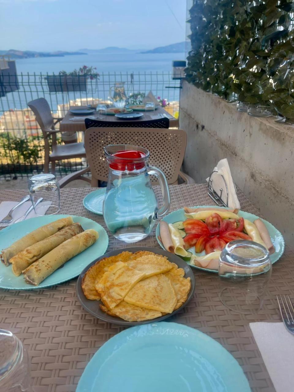 Villa Marsal Sarande Bagian luar foto